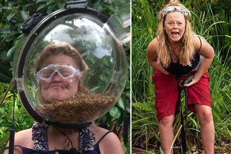 Im A Celebritys Emily Atack Screams In Terror As Critters Bite Her Nipples During Final