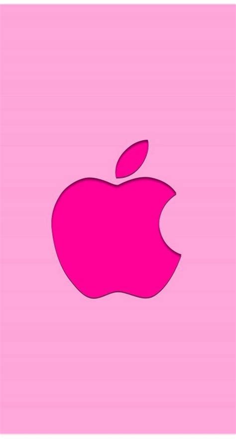 Hot Pink Apple Logo