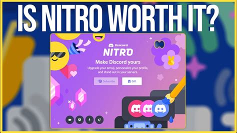 What Is Discord Nitro And Is It Worth Your Money Youtube