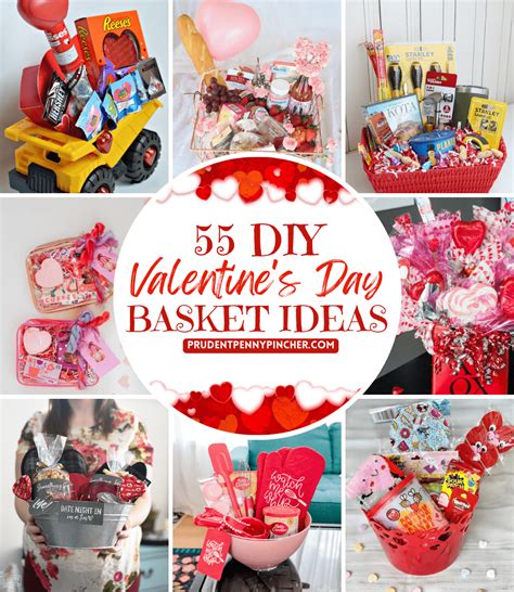 Diy Valentine Basket Ideas Prudent Penny Pincher