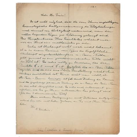Albert Einstein Autograph Letter Signed For Sale At Auction On 14th