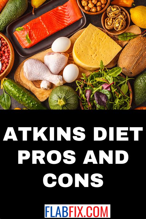 Atkins Diet Pros And Cons Flab Fix