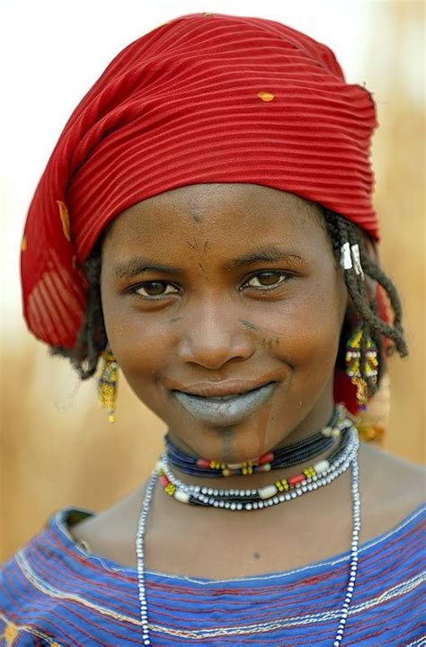 Peulfulani Woman From Burkina Faso By Sergio Pessolano African