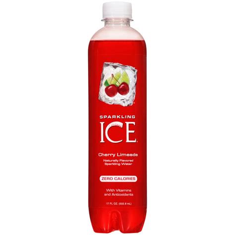 Sparkling Ice Cherry Limeade Sparkling Water 17 Fl Oz Plastic Bottle