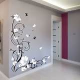 Images of Large Flower Decals