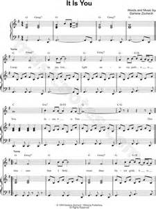Hillsong It Is You Sheet Music In G Major Download And Print Sku