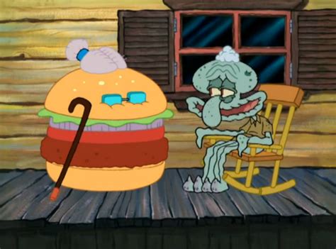 21 Times Squidward And This Krabby Patty Captured The Struggle Of