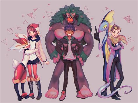 Pokémon Sword and Shield Galar starters Victor Pokemon trainer お