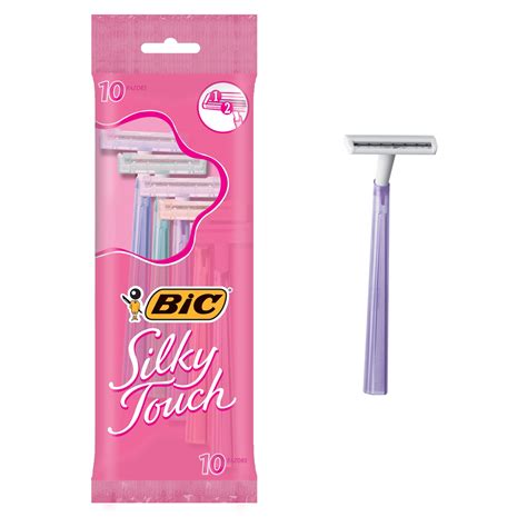 Bic Twin Select Silky Touch Twin Blade Womens Razor 10 Count