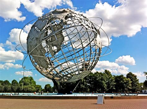 Nyc ♥ Nyc The Unisphere Of Flushing Meadows Corona Park In Queens