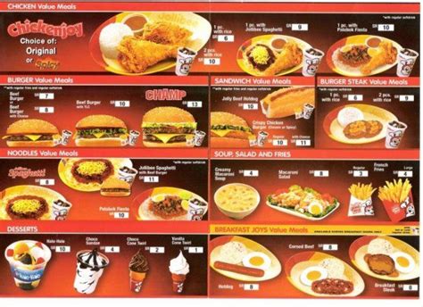 Jollibee Menu Prices List And Pictures How To Order Online Food