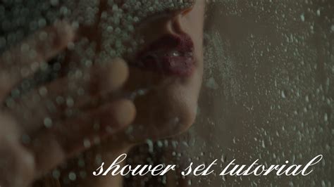 do more photographers tutorial video diy boudoir shower set