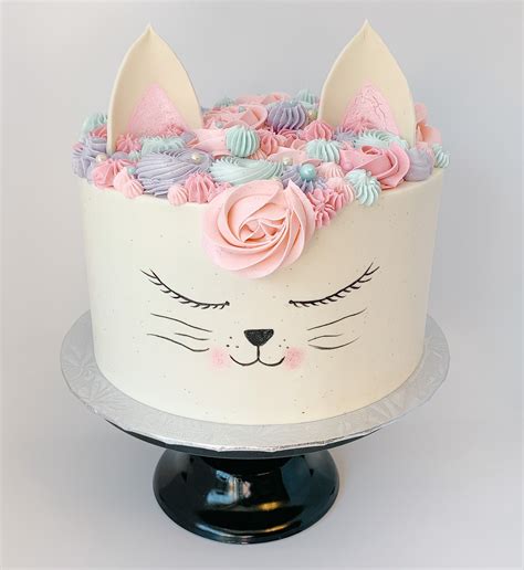 Kitty Cake 6th Birthday Cakes Birthday Cake For Cat Cat Cake