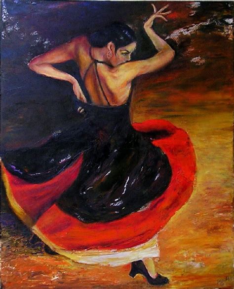 Carmen Painting By Sylva Zalmanson Dance Paintings Painting Art