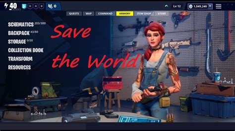 Fortnite Save The World Gameplayfirst Time Play Youtube