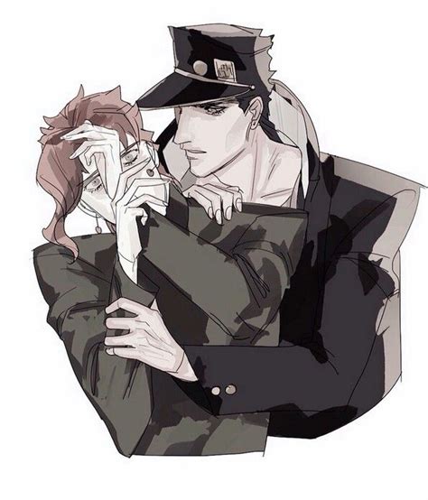 Jotaro X Kakyoin Kakyoin Looks So Fragile Jojo Bizzare Adventure