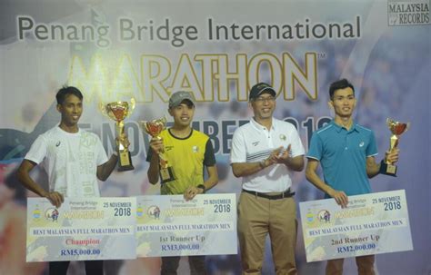 The penang bridge international marathon (malay: Champs for the third time at the Penang Bridge marathon ...