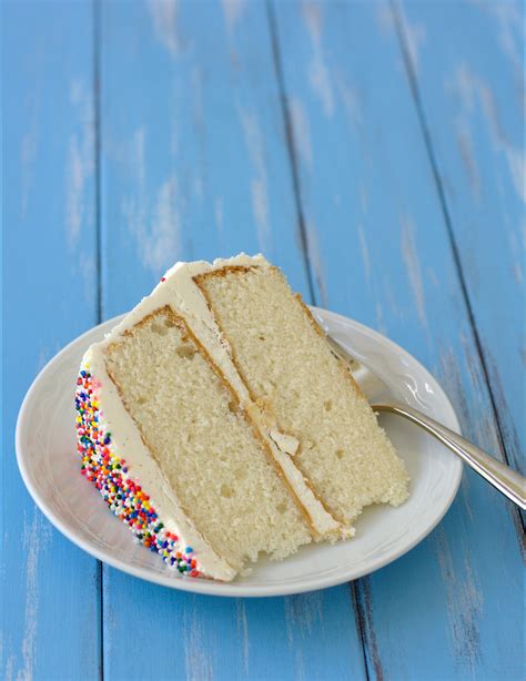 Fluffy Vanilla Cake With Whipped Vanilla Bean Frosting Williams 1st