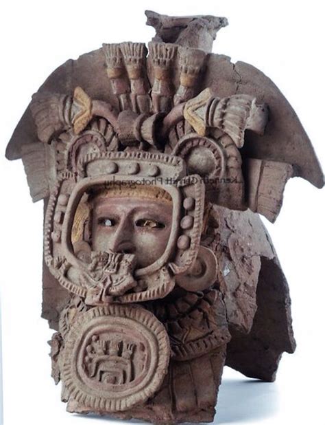 Mayan Astronaut Statue