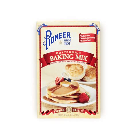 Pioneer Buttermilk Biscuit And Baking Mix Pioneer