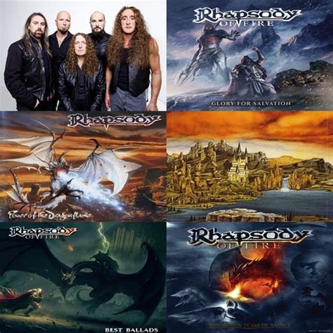Rhapsody Of Fire Collection Symphonic Power Metal Mercadolivre