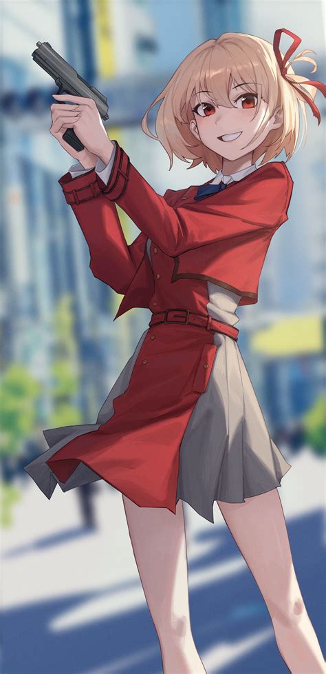Hintergrundbilder Anime Mädchen Lycoris Recoil Nishikigi Chisato