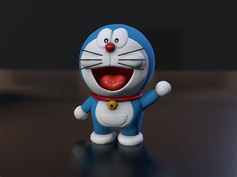 Artstation Doraemon 3d