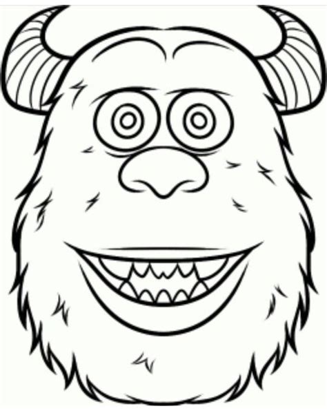 Look for other coloring pages of monsters inc in pictures to color soon,some images of characters are available to print and has free download of monsters inc pictures. Sully - monsters inc | Cómo dibujar cosas, Dibujos, Páginas para colorear