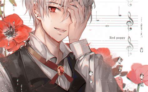 The Best White Haired Anime Boys With Red Eyes Full Site