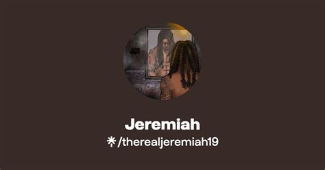 Jeremiah Listen On Youtube Spotify Apple Music Linktree