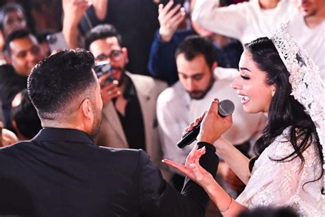 صور جديدة من حفل زفاف ابنة حميد الشاعري وهكذا وصفه محمد حماقي