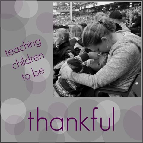 Teaching Children To Be Thankful Inner Child Learning
