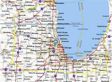 Chicagoland Map World Map 07