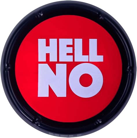 Buy Talkie Toys Products Hell No Button Talking Hell No Sound Button