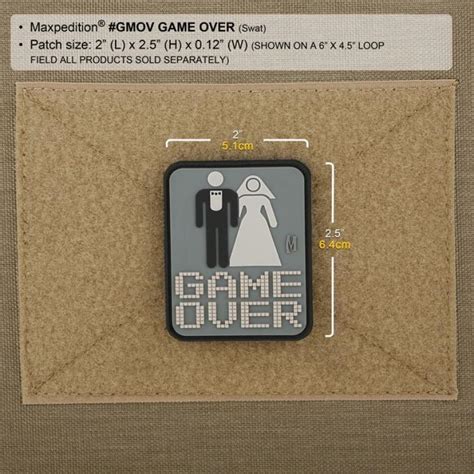 Maxpedition Game Over Morale Patch Valhalla Tactical And Outdoor