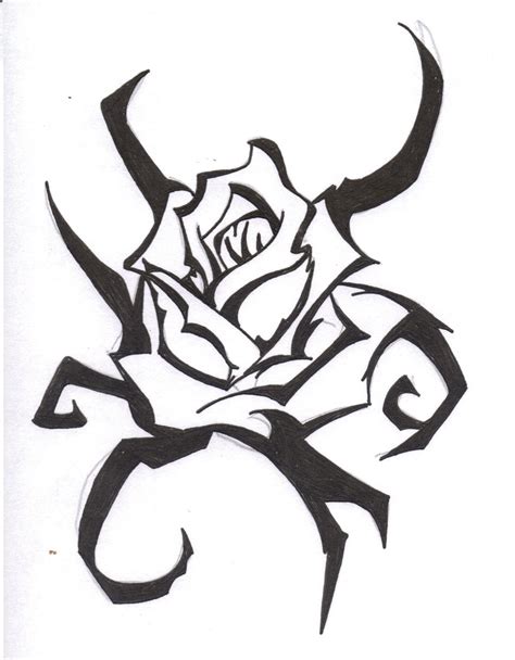 Graffiti Rose Drawing At Getdrawings Free Download