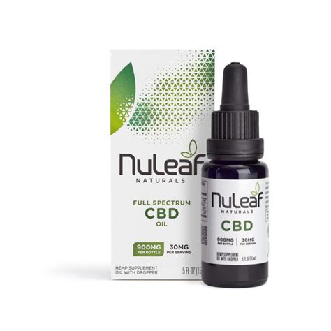 Nuleaf Naturals Hemp Cbd Oil Full Spectrum 15ml 900mg Cbd Cbdmarket