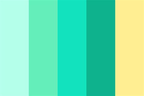 Caribbean Sea Color Palette Ocean Color Palette House Color Schemes