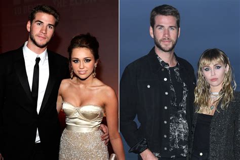 Miley Cyrus And Liam Hemsworth Through The Years