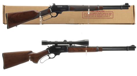 Two Marlin Model 336 Lever Action Rifles Rock Island Auction