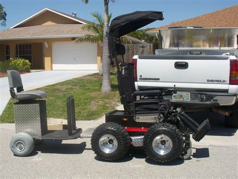 Wheelchair Trailer Extreme Wheelchairs And Scooters Pinterest