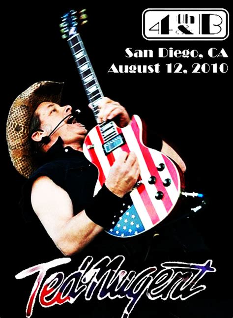 Ted Nugent Live In San Diego Ca 08122010 Dvd · Rocktoday Rare Rock