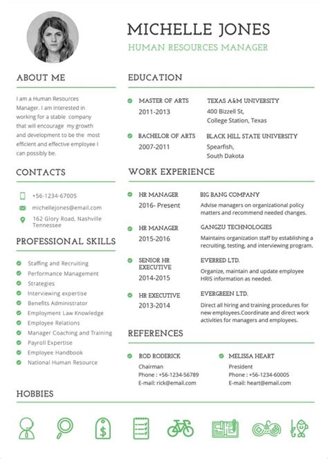 Professional Resume Template For Word Free Download Riset