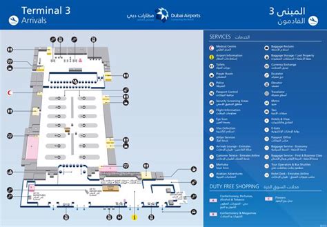 Dubai Airport Terminal Map Malayuwes