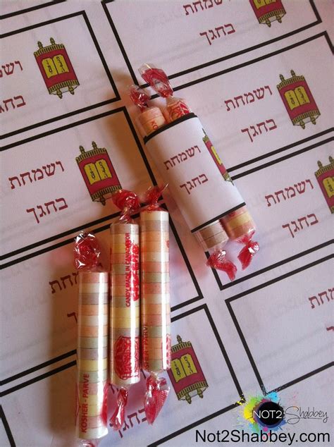 Not 2 Shabbey Sukkot Simchat Torah Edible Crafts Jewish Crafts