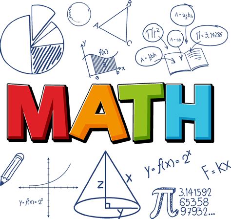 Math Font With Symbol And Formula Icon 3492068 Vector Art At Vecteezy