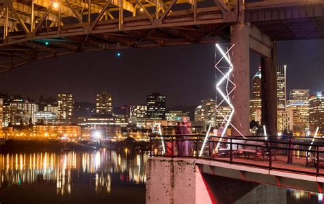 Portland Winter Light Festival Illuminates The Waterfront Katu