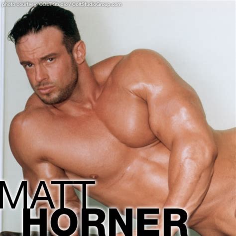 Matt Horner Massive Arms Colt Studio Model Gay Porn Star Aka Mike