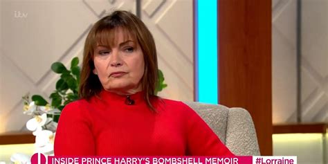 Lorraine Kelly Left Flustered Over Prince Harrys Unexpected Penis