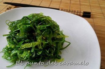 El alga kombu se puede servir frita. Ensalada de alga wakame | Ensalada de algas, Recetas con ...